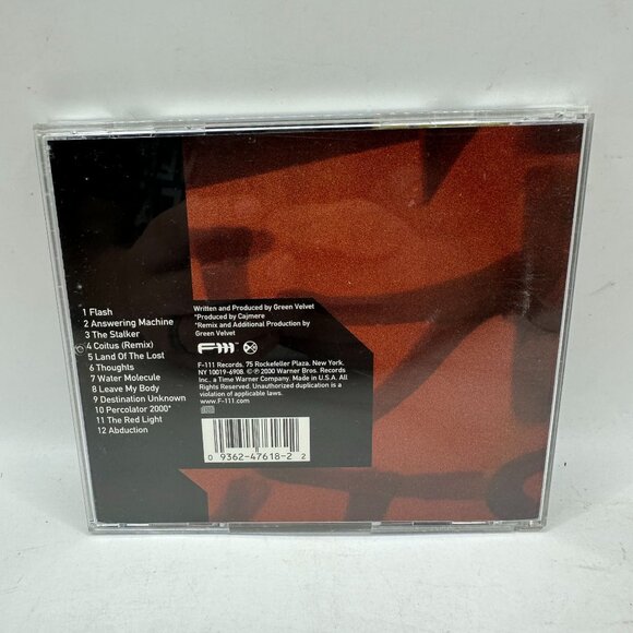 Green Velvet Self-Titled CD Album 2000 House Electronic Music - Picture 2 of 4